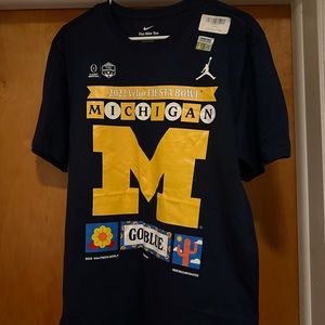 2022 Fiesta Bowl University of Michigan Nike T-Shirt